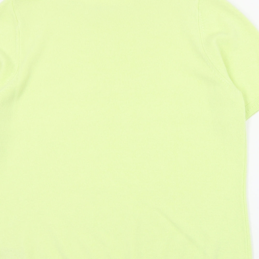 Womens UK Size 14 Classic Green Pullover Jumper