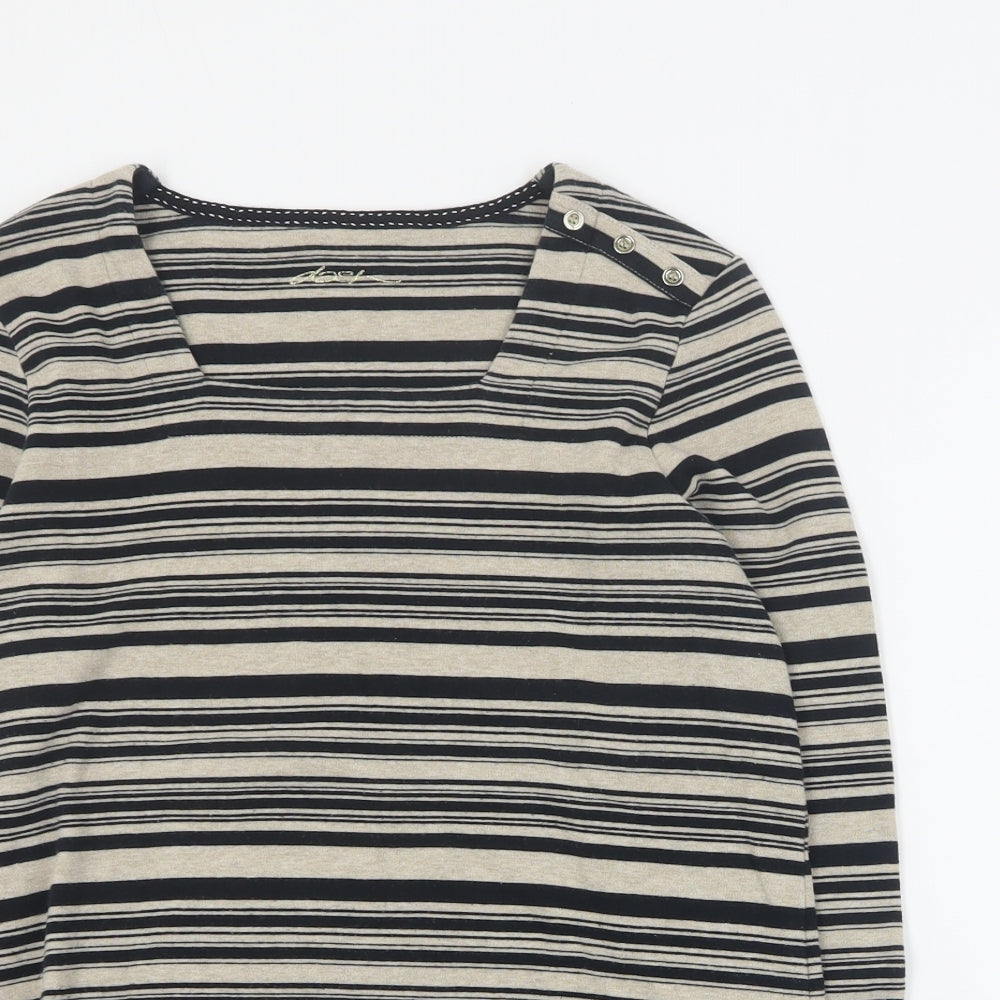 Womens UK Size 12 DASH Brown Pullover Jumper