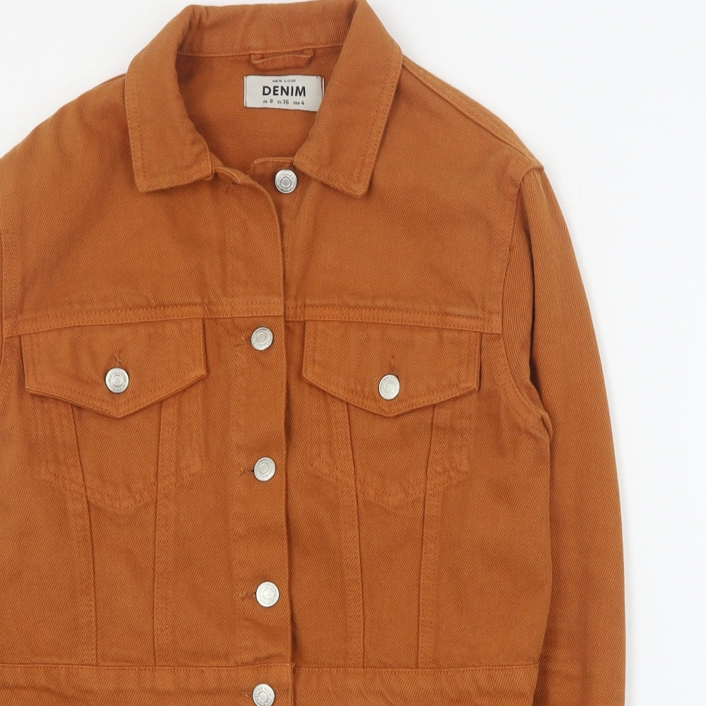 Womens UK Size 8 New Look Brown Jacket
