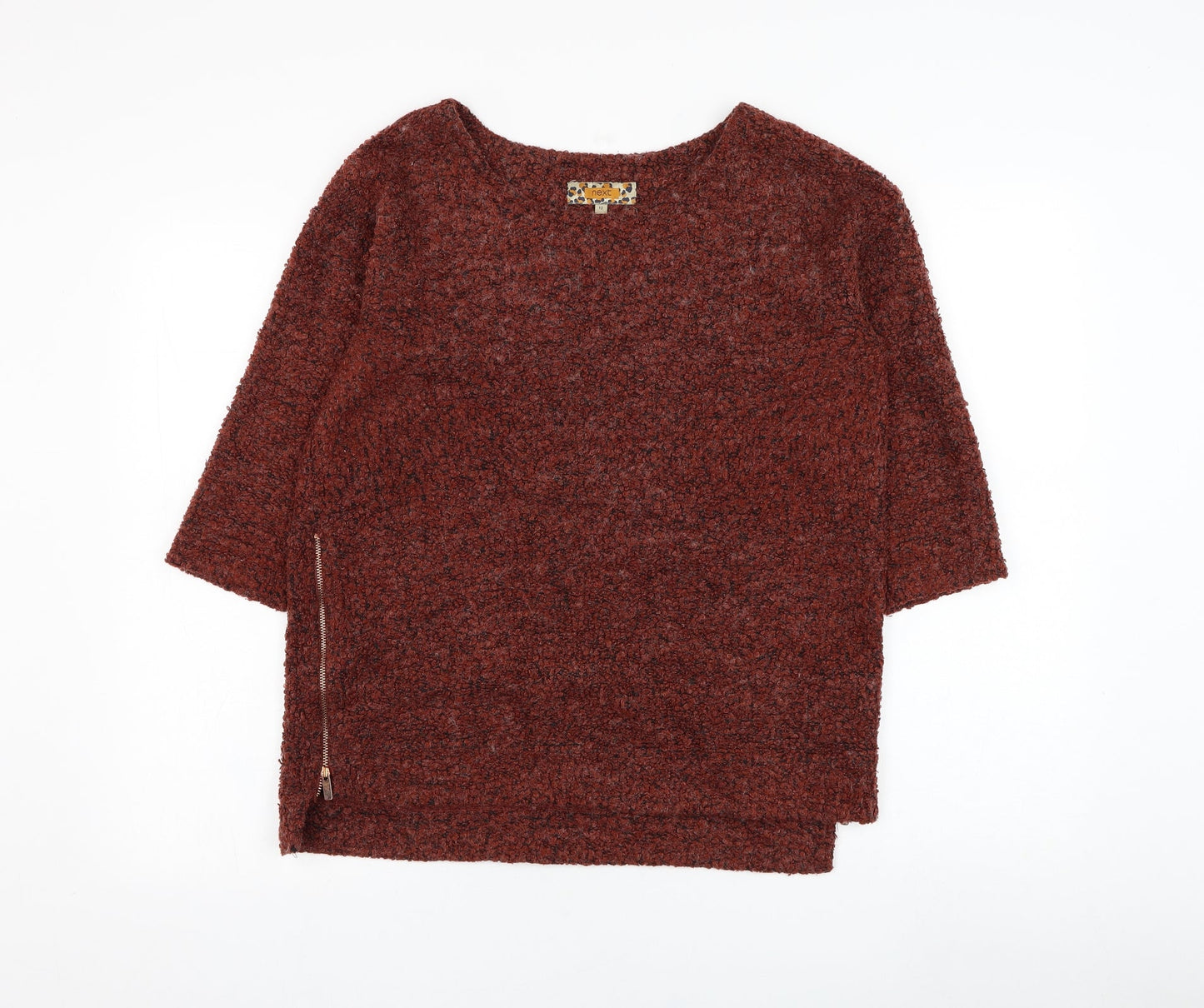 Womens UK Size 12 NEXT Red Pullover Jumper