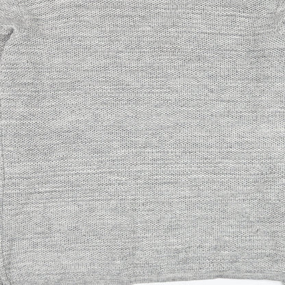 Peacocks Mens Grey Round Neck  Cotton Pullover Jumper Size L