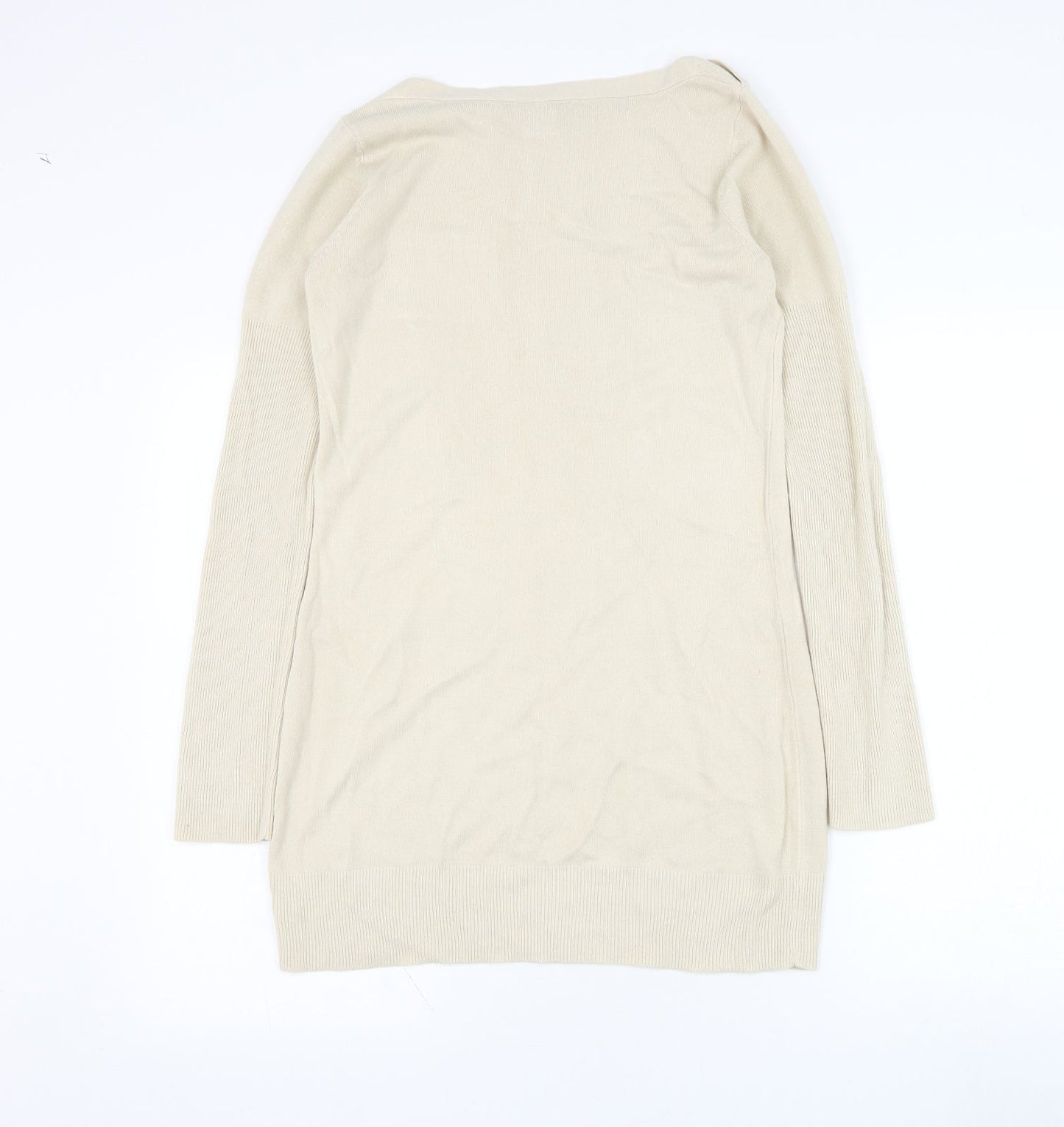 Womens UK Size 10 Dorothy Perkins Beige Pullover Jumper