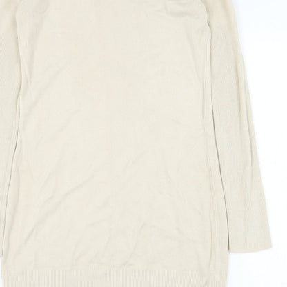 Womens UK Size 10 Dorothy Perkins Beige Pullover Jumper