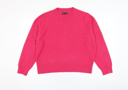 Womens UK Size 16 Marks and Spencer Pink Pullover Jumper