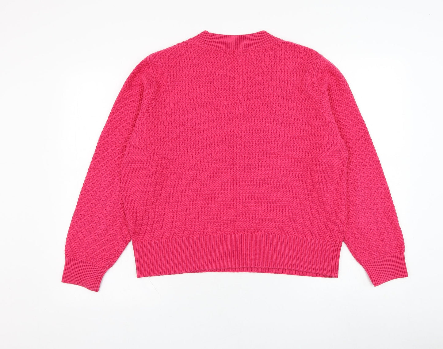 Womens UK Size 16 Marks and Spencer Pink Pullover Jumper