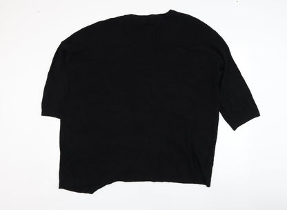 Womens UK Size M Sweewe Black Cardigan Jumper