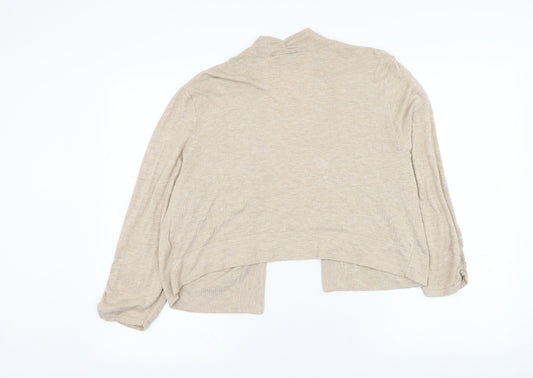 Womens UK Size L Wallis Brown Cardigan Jumper