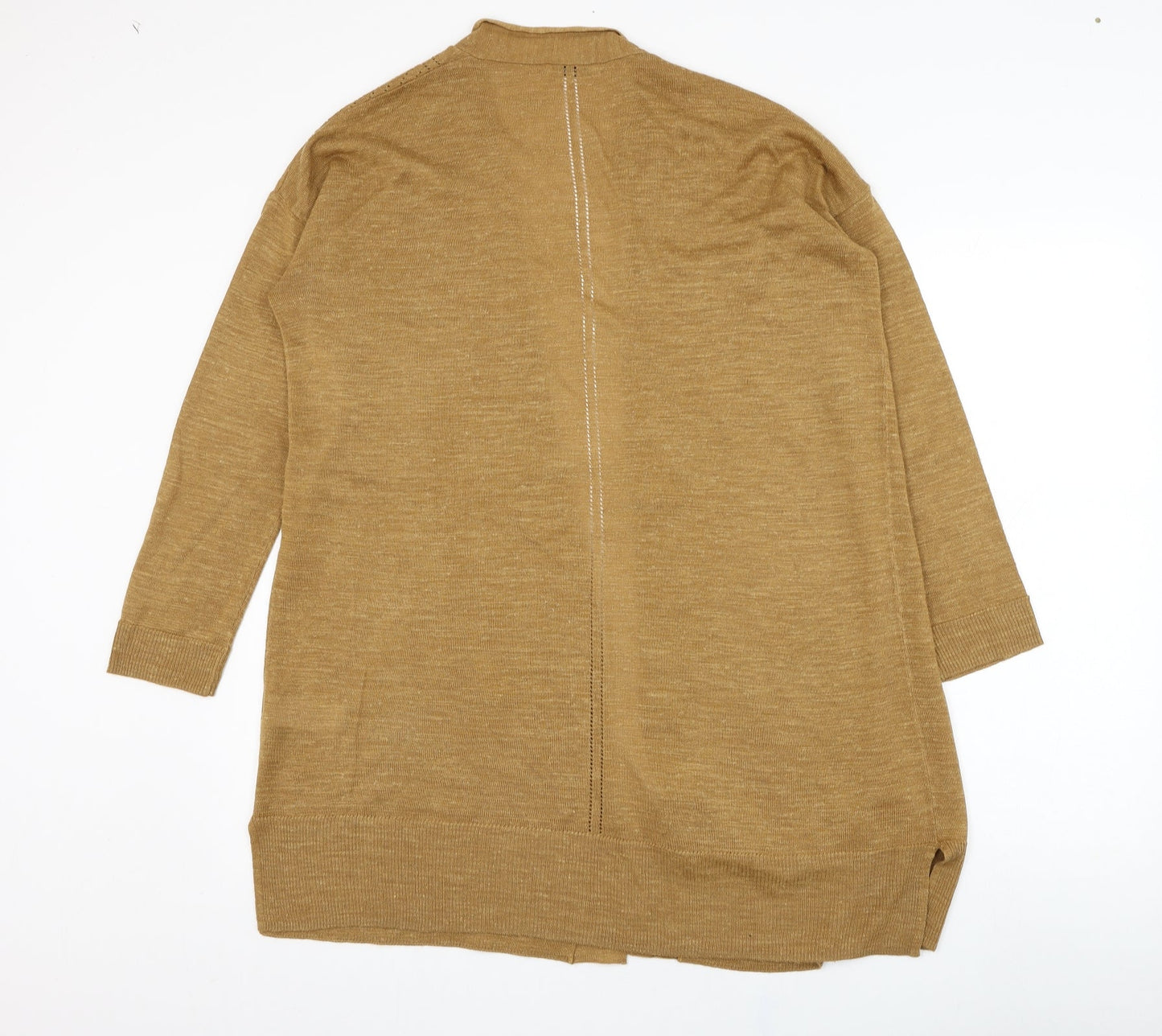 Womens UK Size 10 Marks and Spencer Brown Cardigan Jumper