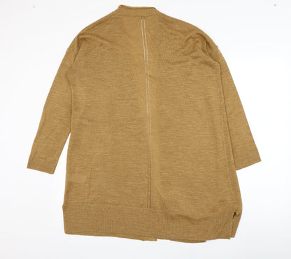 Womens UK Size 10 Marks and Spencer Brown Cardigan Jumper
