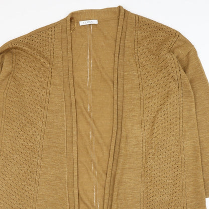 Womens UK Size 10 Marks and Spencer Brown Cardigan Jumper