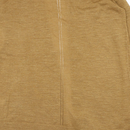 Womens UK Size 10 Marks and Spencer Brown Cardigan Jumper
