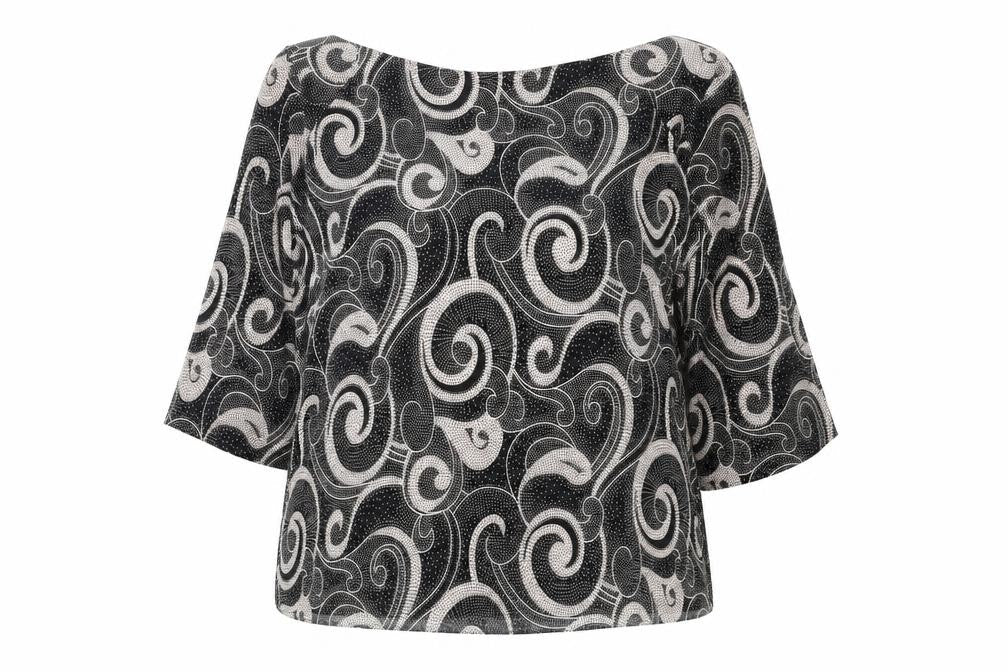 Womens UK Size 14 Marks and Spencer Black Basic Blouse