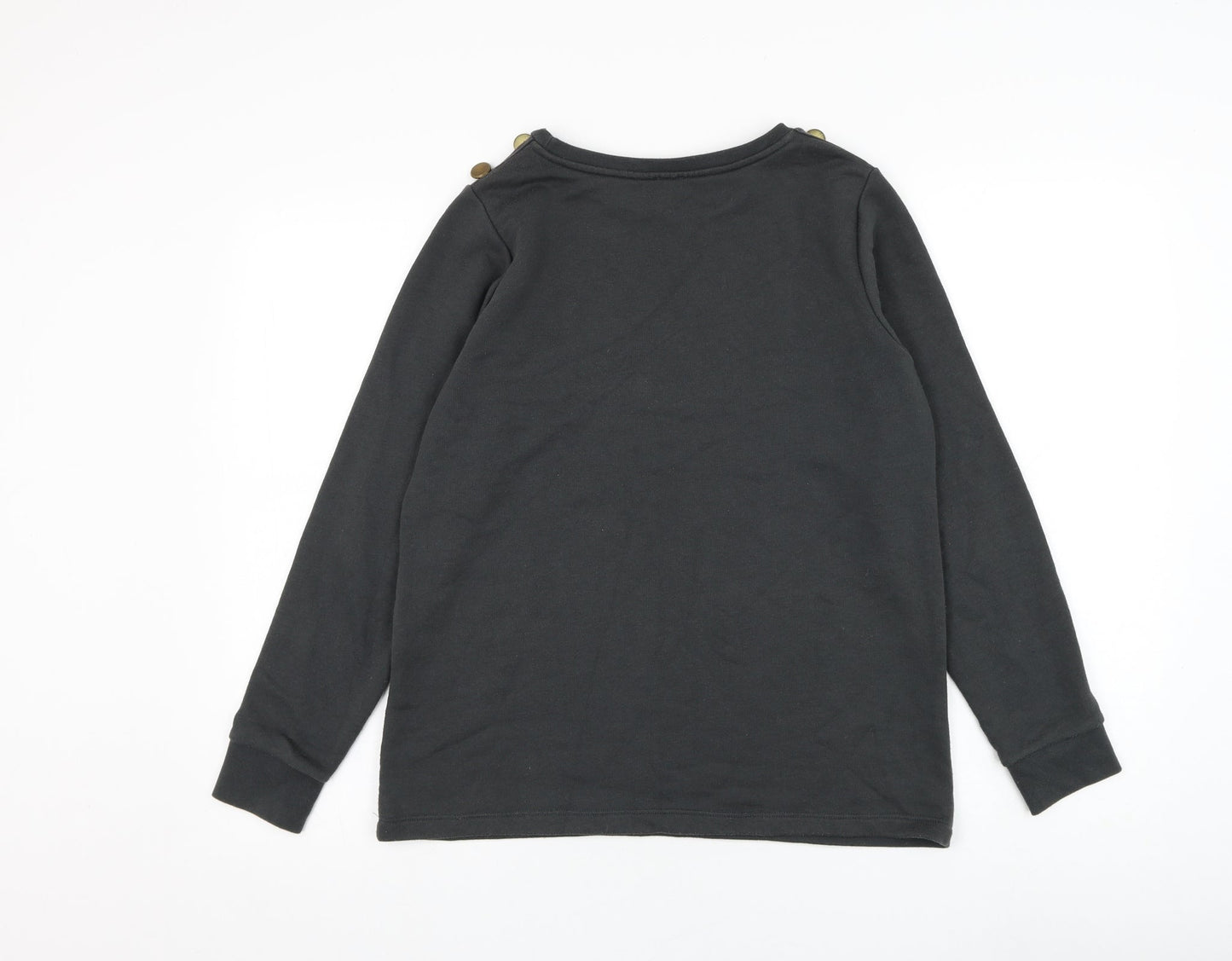 River Island Womens Grey  Polyester Pullover Sweatshirt Size S  Pullover - Unique