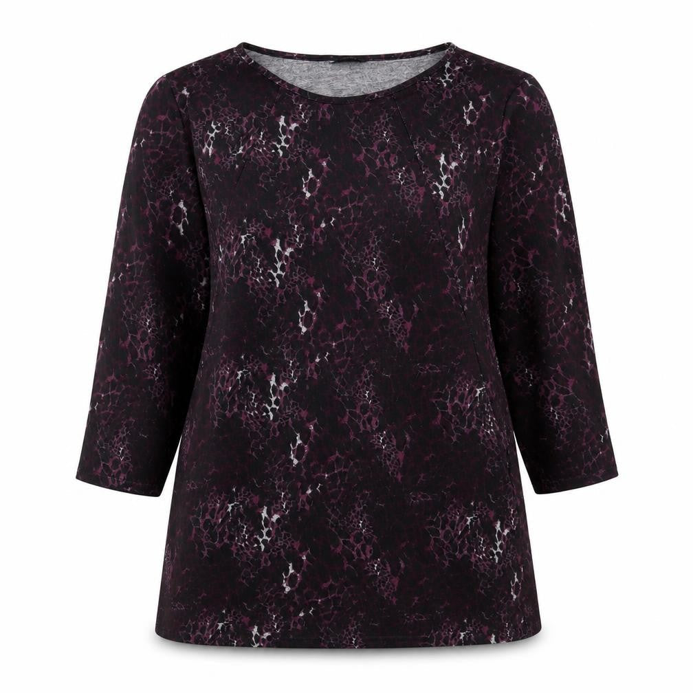Womens UK Size 12 Roman Purple Pullover Jumper