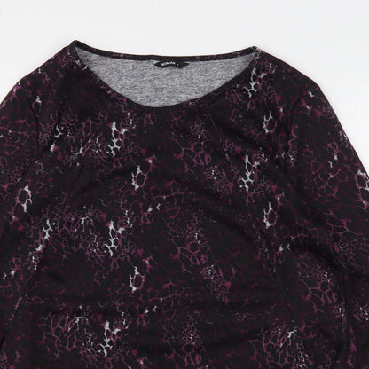 Womens UK Size 12 Roman Purple Pullover Jumper