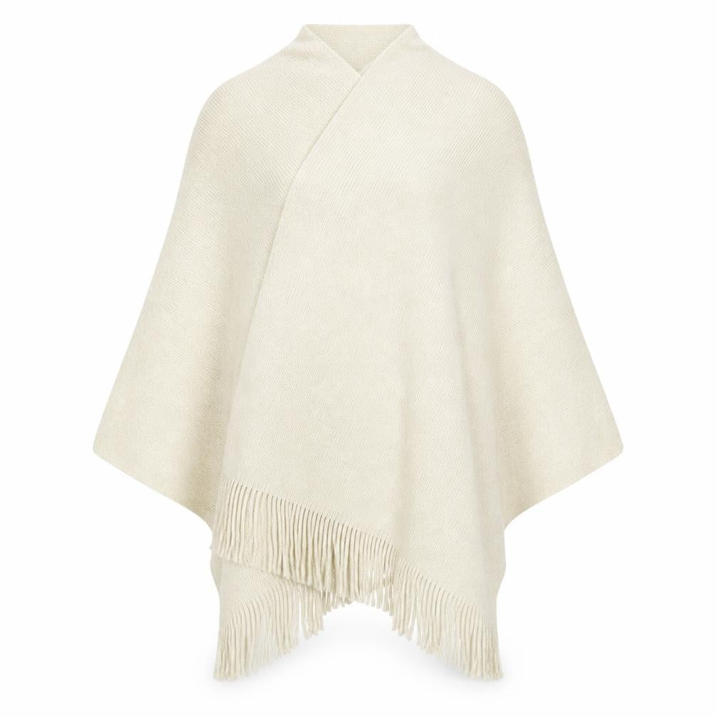 Womens UK Size One Size F&F Beige Cape Jumper