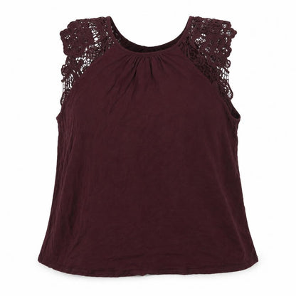 Womens UK Size M H&M Purple Basic Tank