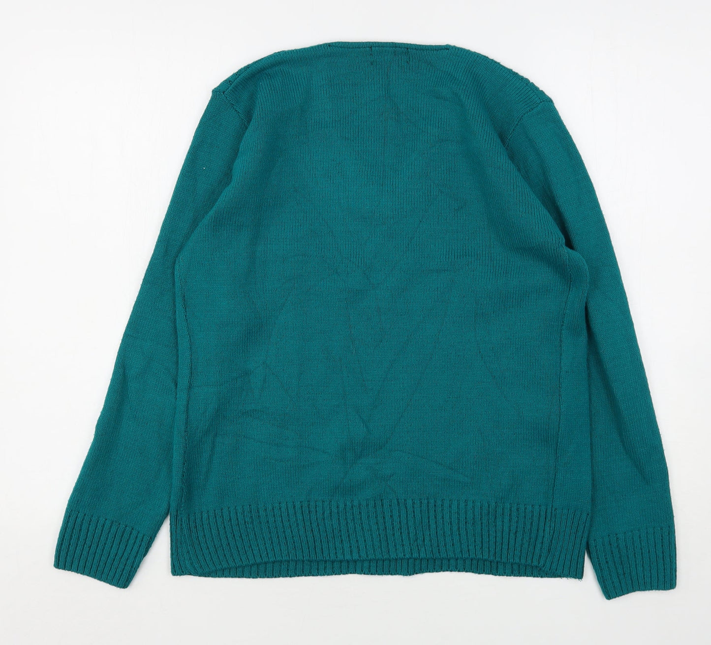 Womens UK Size S Insight Green Pullover Jumper