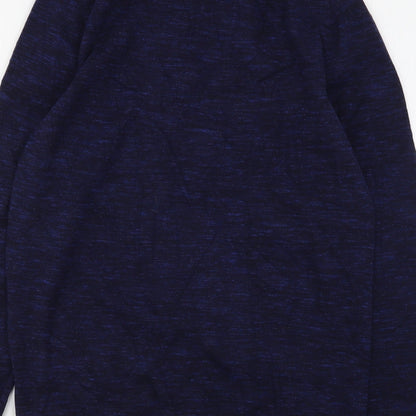 Womens UK Size S Marks and Spencer Blue Pullover Jumper