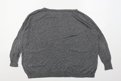 Womens UK Size M Zara Grey Pullover Jumper