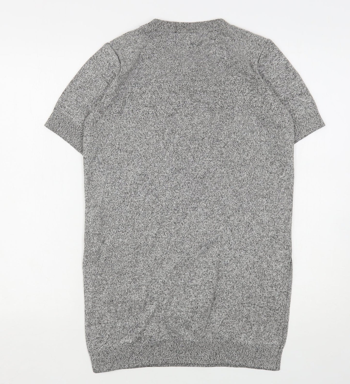 Womens UK Size 8 Topshop Grey Pullover Jumper