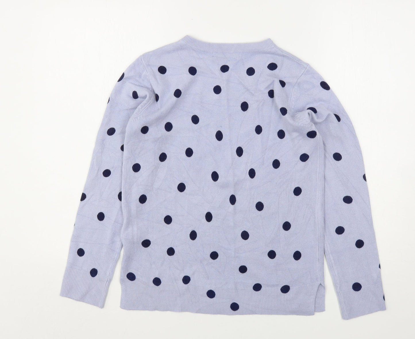 Womens UK Size 10 Marks and Spencer Blue Pullover Jumper