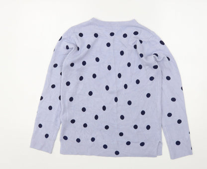 Womens UK Size 10 Marks and Spencer Blue Pullover Jumper