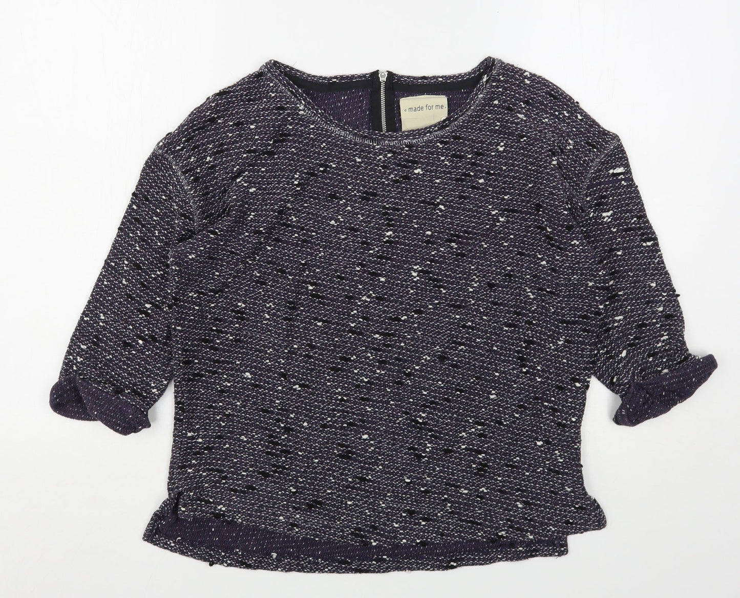 Womens UK Size 10 NEXT Purple Pullover Jumper