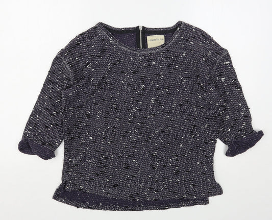 Womens UK Size 10 NEXT Purple Pullover Jumper