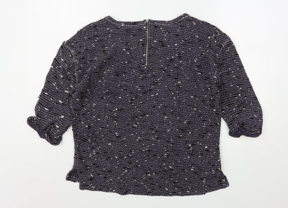 Womens UK Size 10 NEXT Purple Pullover Jumper