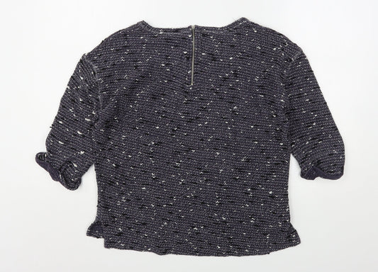 Womens UK Size 10 NEXT Purple Pullover Jumper