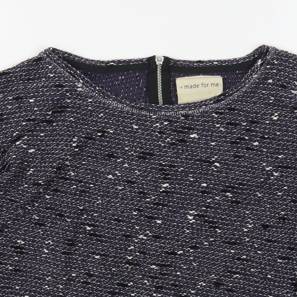 Womens UK Size 10 NEXT Purple Pullover Jumper
