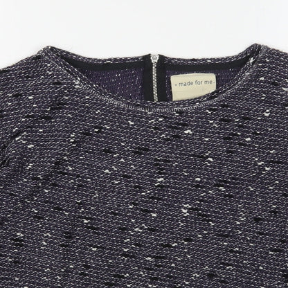 Womens UK Size 10 NEXT Purple Pullover Jumper