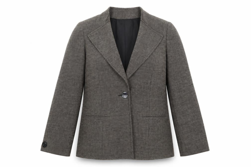 Womens UK Size M Artigiano Grey Jacket