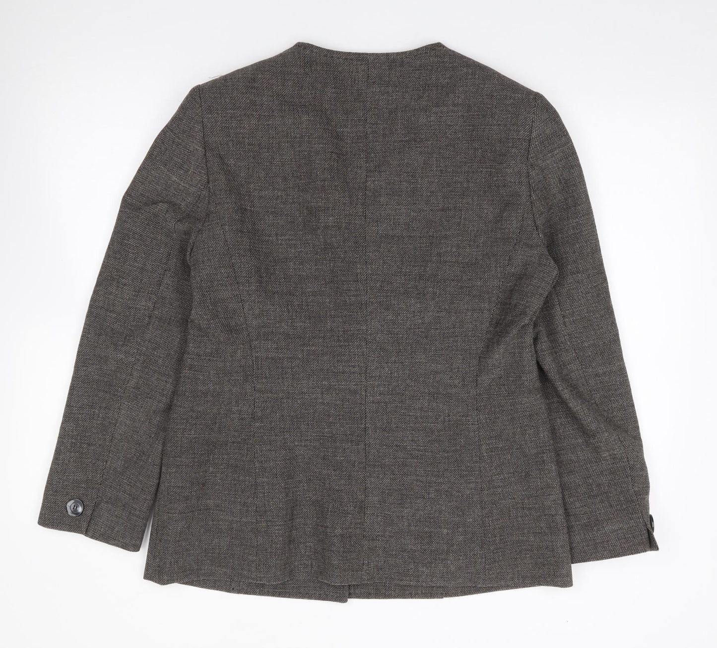 Womens UK Size M Artigiano Grey Jacket