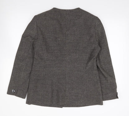 Womens UK Size M Artigiano Grey Jacket