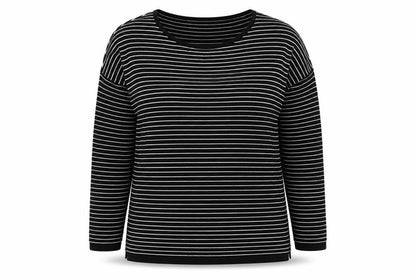 Womens UK Size 18 Marble Black Pullover Jumper