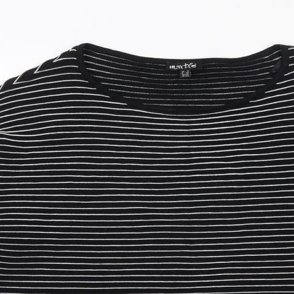 Womens UK Size 18 Marble Black Pullover Jumper