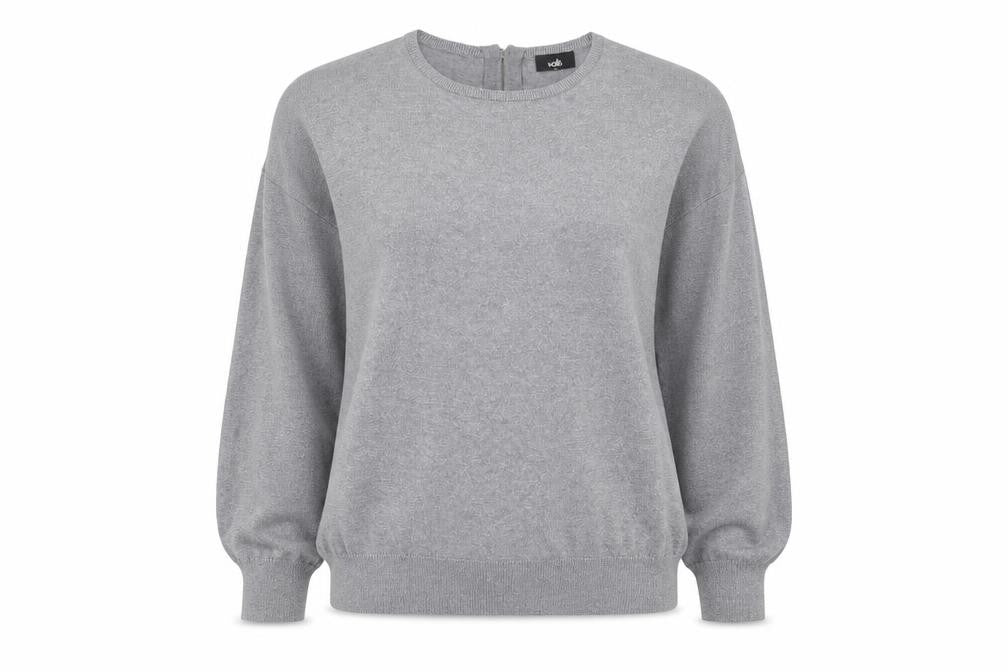 Womens UK Size M Wallis Grey Pullover Jumper