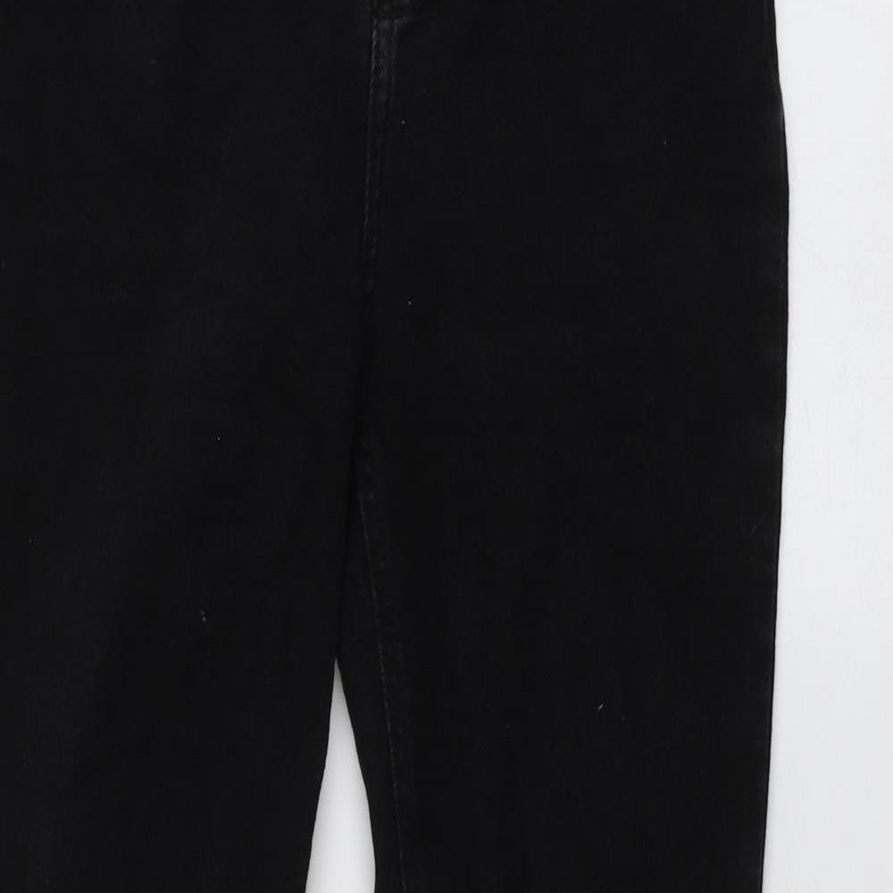 New Lpook Womens Black  Cotton Skinny Jeans Size 10 L27 in Regular