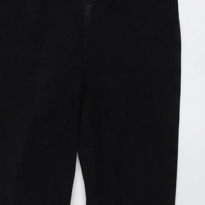 New Lpook Womens Black  Cotton Skinny Jeans Size 10 L27 in Regular