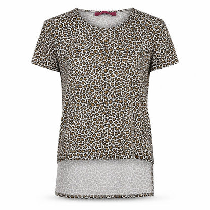 Womens UK Size 8 Boohoo Multicoloured Basic T-Shirt