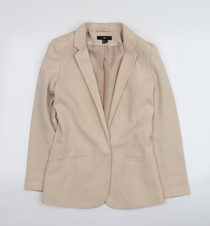 Womens UK Size 36 H&M Beige Jacket