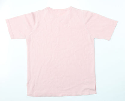Womens UK Size L Preworn Pink Pullover Jumper