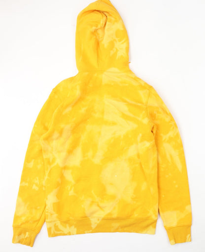 Mens UK Size S H&M Gold Pullover Hoodie