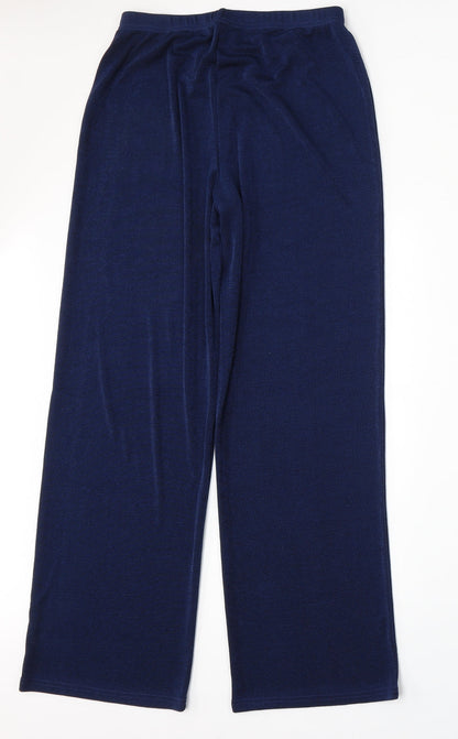 Womens UK Size 12 Anthology Regular Fit  Blue Trousers