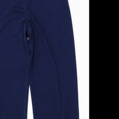 Womens UK Size 12 Anthology Regular Fit  Blue Trousers