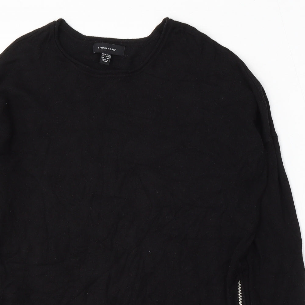 Womens UK Size M Atmosphere Black Pullover Jumper