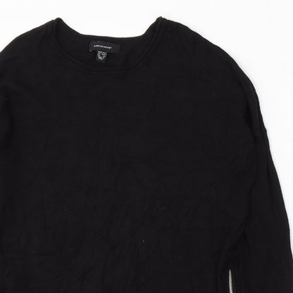 Womens UK Size M Atmosphere Black Pullover Jumper
