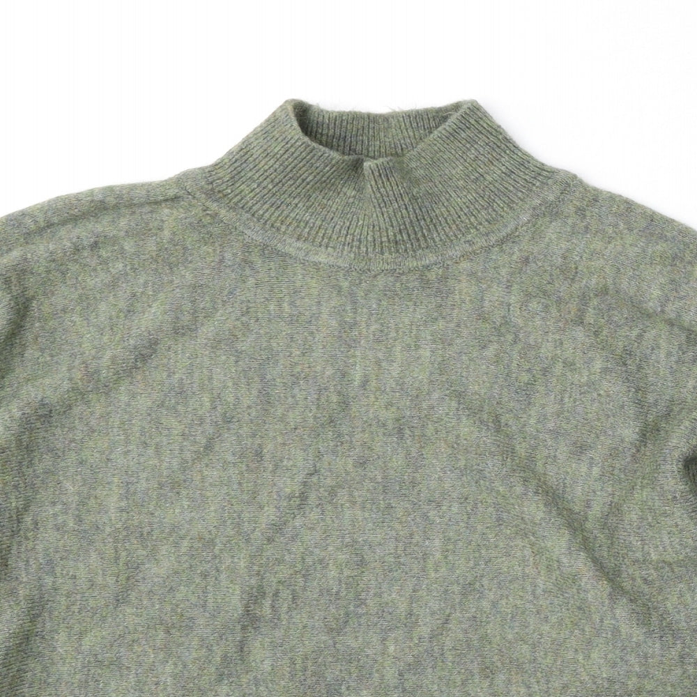 Womens UK Size M H&M Green Pullover Jumper